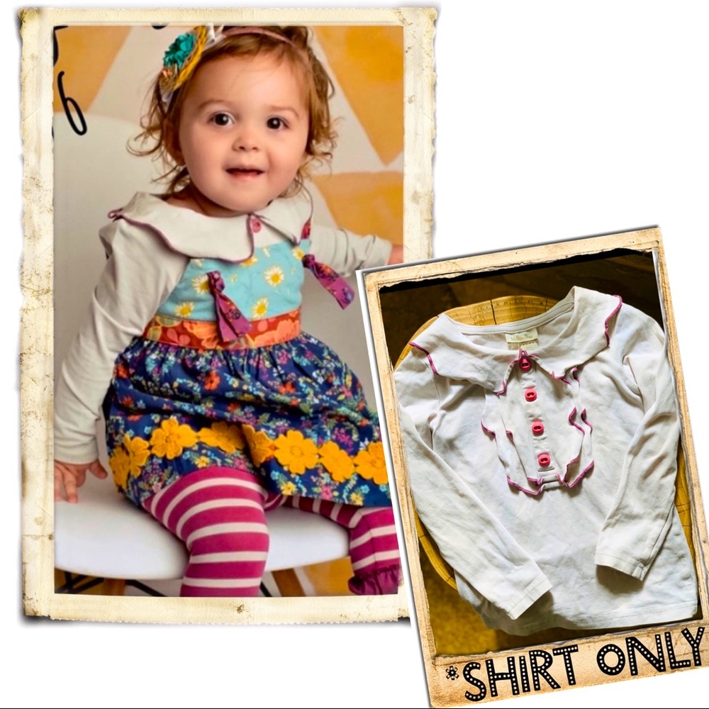 Matilda Jane Shirt Size 4